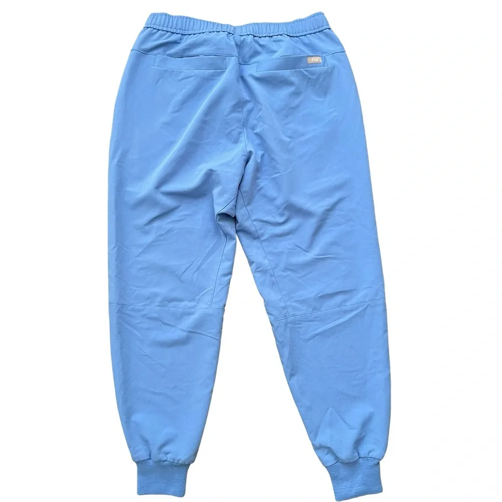 Figs Tansen Jogger Scrub Pants Ceil Blue Med Short